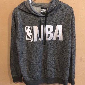 Men’s large grey nba hoodie